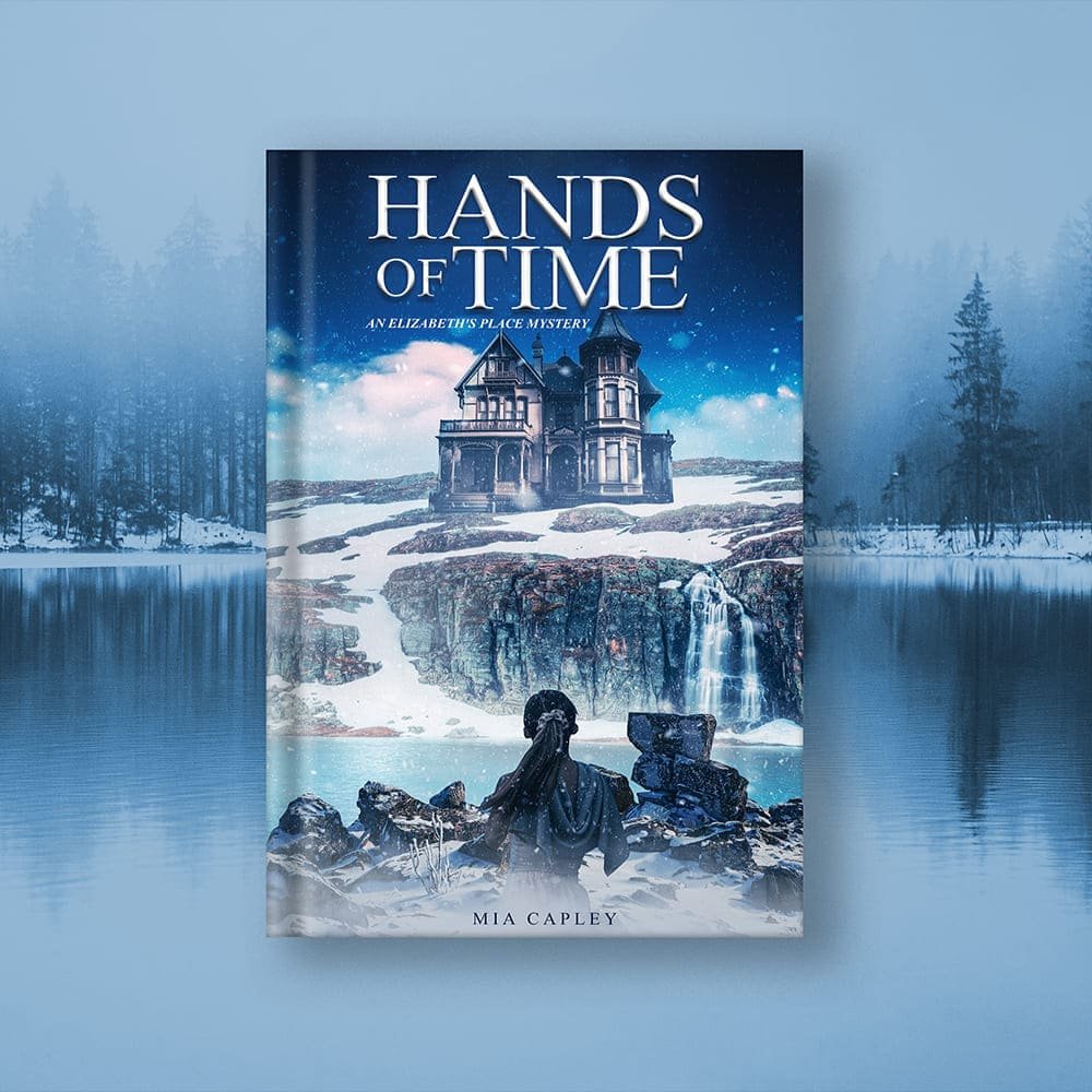 Hands of Time by Elizabeth Gilbert - A close-up image of two hands intertwined, one with a watch, symbolizing the passage of time and the connection between past and present.